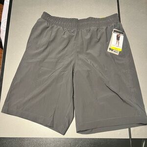 Men’s 90 Degree by Reflex Gray Athletic Shorts